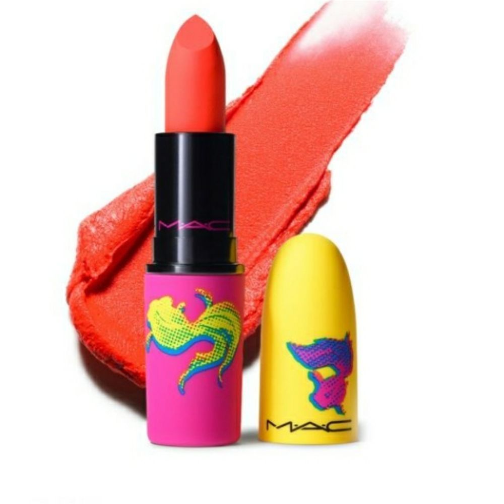 ❇️PLAYING KOI MAC Cosmetics DISCONTINUED Powder Kiss Lipstick NWT